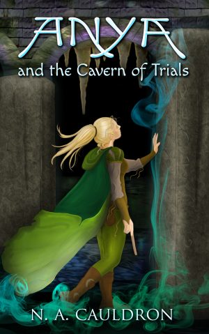 Cover for Anya and the Cavern of Trials