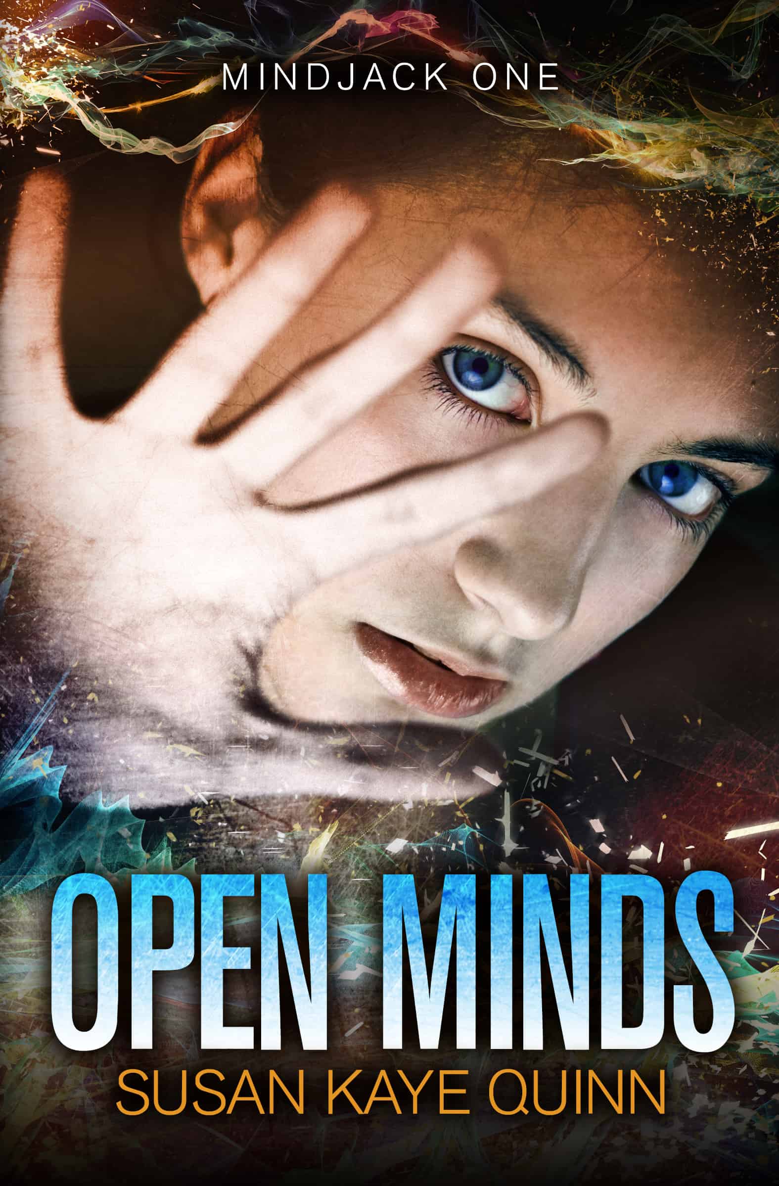 Cover for Open Minds (Mindjack Series Book 1)