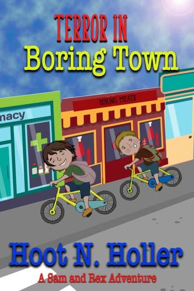 Cover for Terror in Boring Town