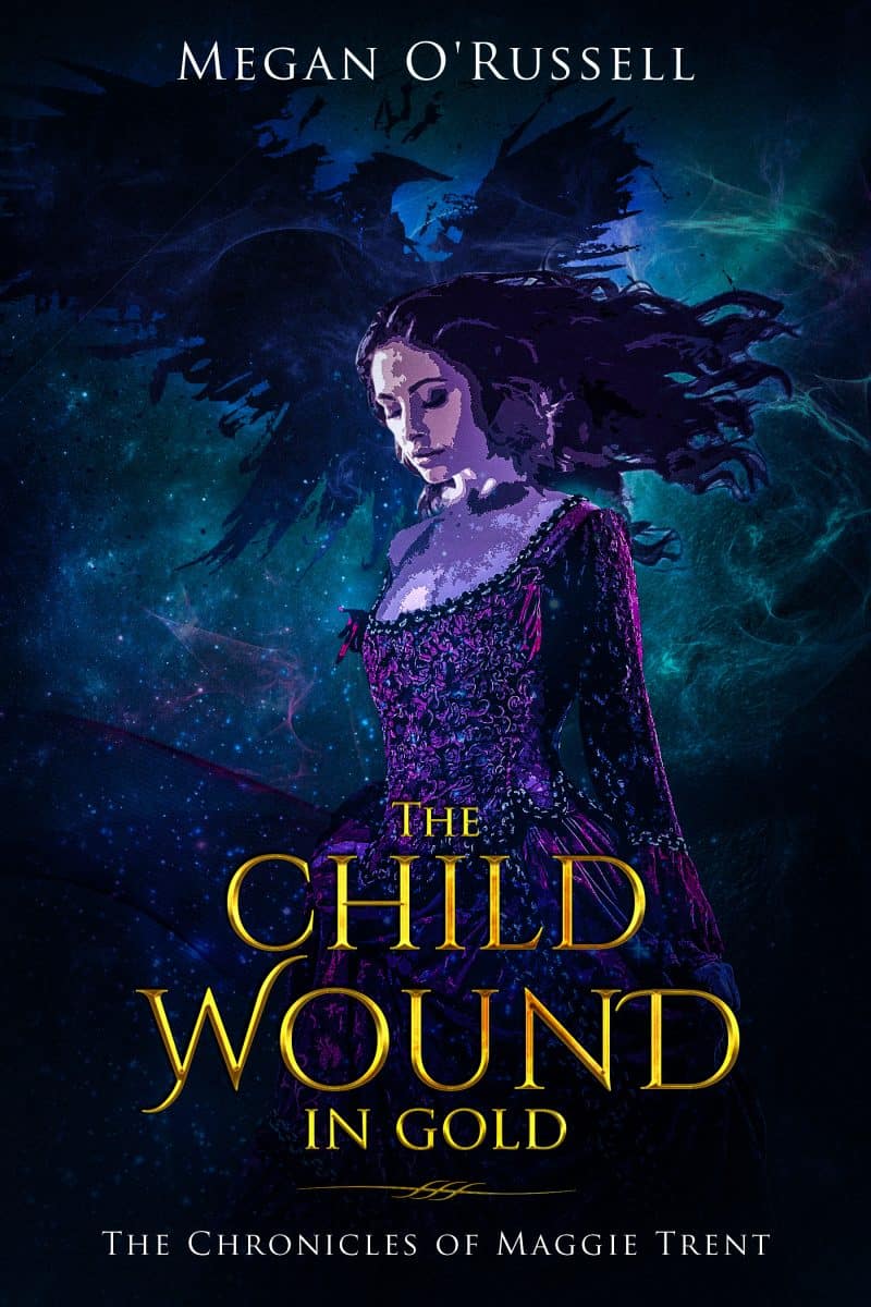 Cover for The Child Wound in Gold