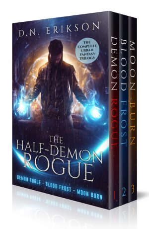 Cover for The Half-Demon Rogue: The Complete Trilogy