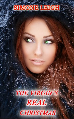 Cover for The Virgin's Real Christmas: A BDSM Ménage Christmas Erotic Romance