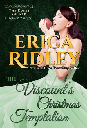Cover for The Viscount's Christmas Temptation