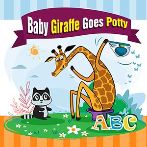 Cover for Baby Giraffe Goes Potty