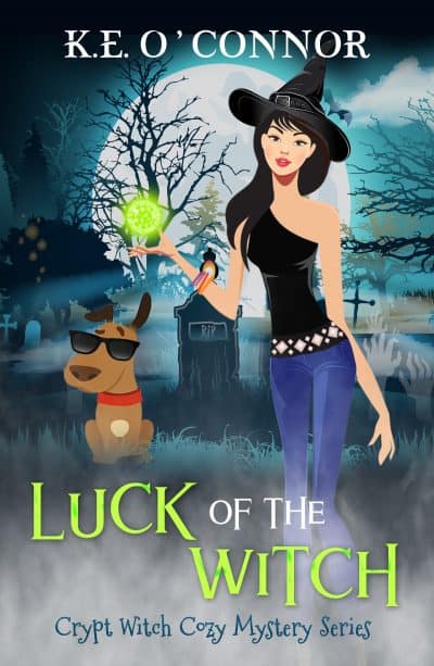 Cover for Luck of the Witch (Crypt Witch Cozy Mystery Series Book 1)
