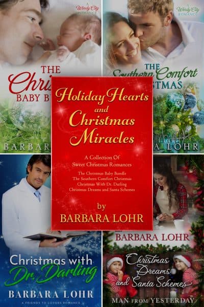 Cover for Holiday Hearts and Christmas Miracles