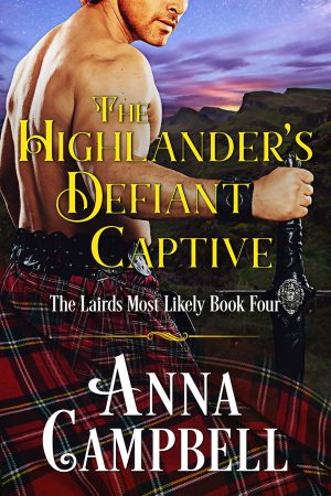 Cover for The Highlander's Defiant Captive