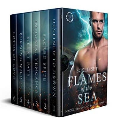 Cover for Flames of the Sea Complete Series Boxed Set