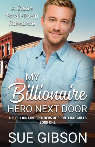 Cover for My Billionaire Hero Next Door