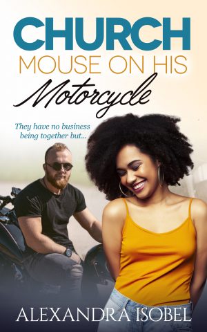 Cover for Church Mouse on his Motorcycle