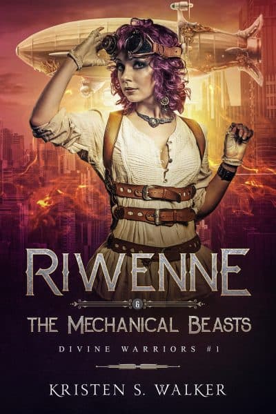 Cover for Riwenne & the Mechanical Beasts