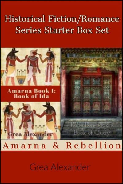 Cover for Historical Fiction/Romance Series Starter Box Set: Amarna & Rebellion