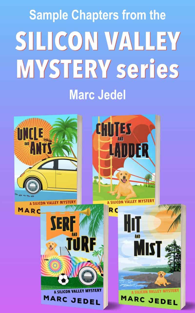 Cover for Sample Chapters from Silicon Valley Mystery series