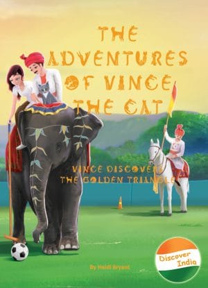 Cover for The Adventures of Vince the Cat: Vince Discovers the Golden Triangle
