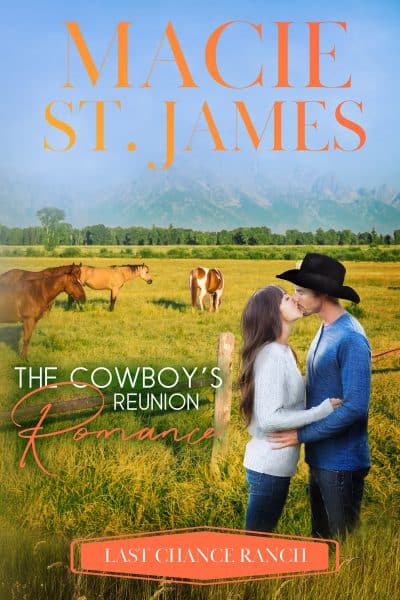 Cover for The Cowboy's Reunion Romance