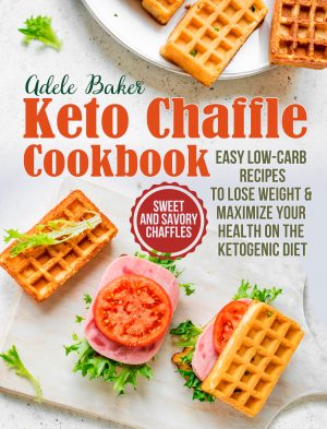 Cover for The Keto Chaffle Cookbook