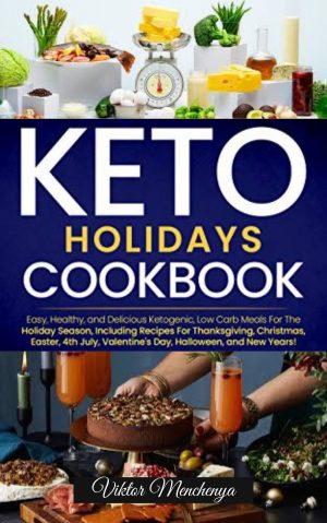 Cover for Keto Holidays Cookbook