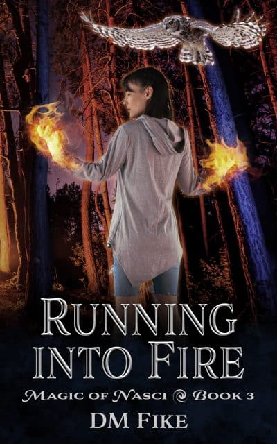 Cover for Running into Fire