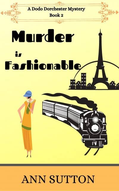 Cover for Murder is Fashionable