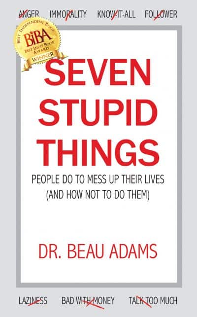 Cover for Seven Stupid Things People Do to Mess Up Their Lives (and how not to do them)