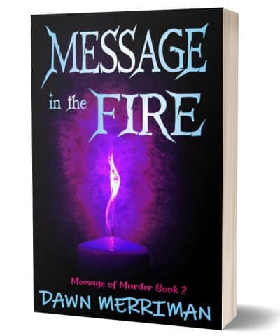 Cover for Message in the Fire