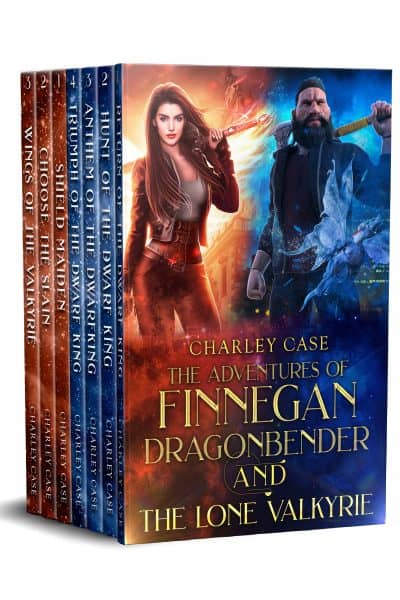 Cover for The Adventures of Finnegan Dragonbender and The Lone Valkyrie 7 Book Boxed Set