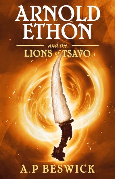 Cover for Arnold Ethon and the Lions of Tsavo