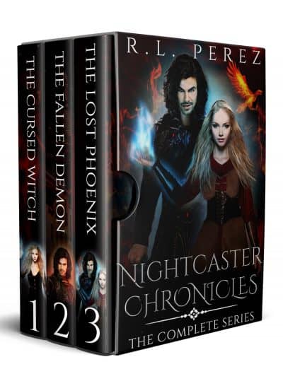 Cover for Nightcaster Chronicles, The Complete Series