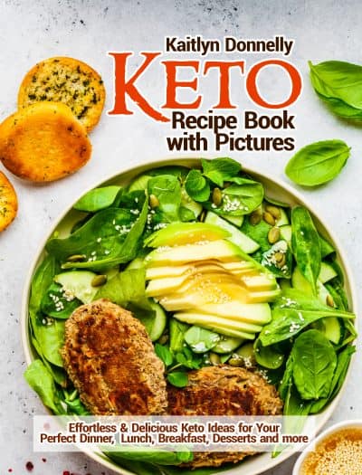 Cover for Keto Recipe Book with Pictures