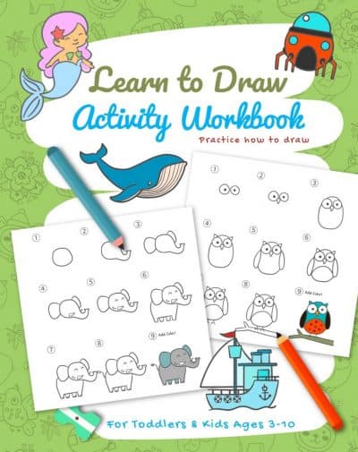 Cover for Learn to Draw Activity Workbook