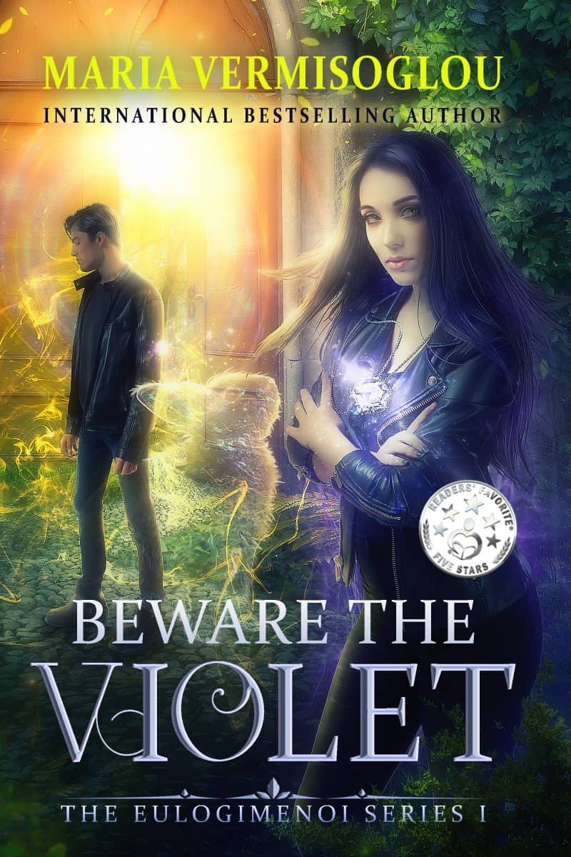 Cover for Beware the Violet: A Young Adult Paranormal Novel (The Eulogimenoi Series Book 1)