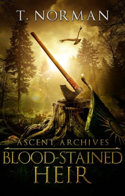 Cover for Blood-Stained Heir