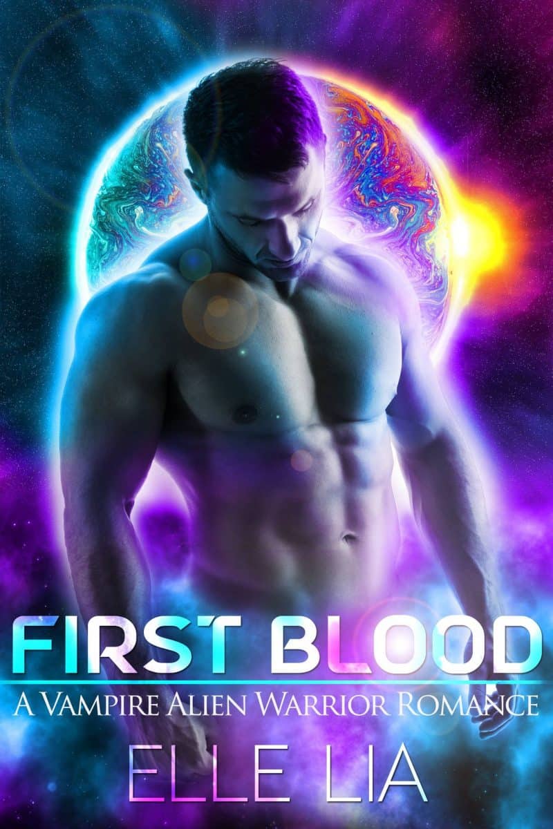 Cover for First Blood: A Vampire Alien Warrior Romance