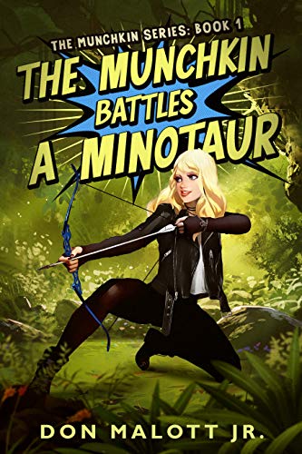 Cover for The Munchkin Battles a Minotaur