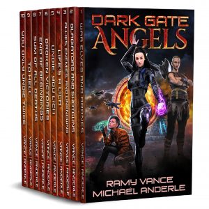 Cover for Dark Gate Angels Complete Series Omnibus