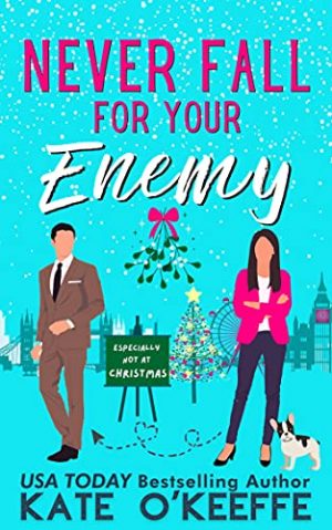 Cover for Never Fall for Your Enemy (especially not at Christmas)