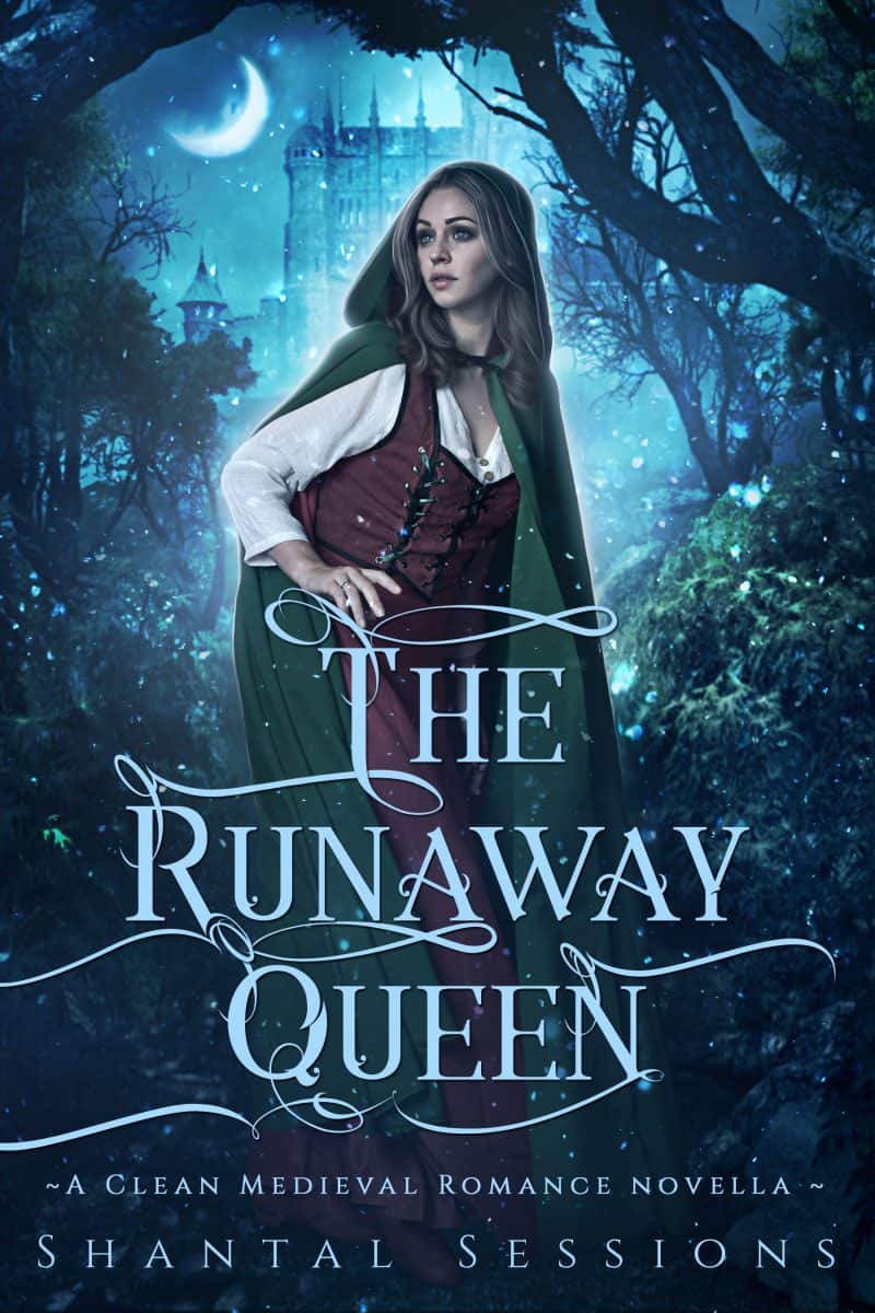 Cover for The Runaway Queen: A Clean Medieval Romance Novella