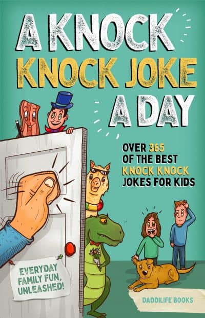 Cover for A Knock Knock Joke a Day