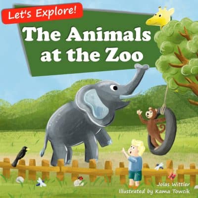 Cover for The Animals at the Zoo