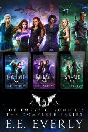 Cover for The Emrys Chronicles: The Complete Series (Books 1-3)