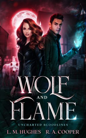Cover for Wolf and Flame
