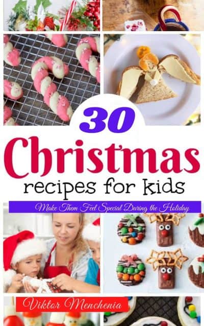 Cover for 30 Christmas Recipes for Kids