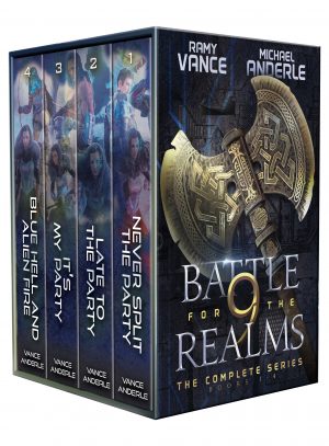Cover for Battle for the Nine Realms Complete Series Boxed Set