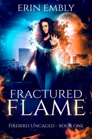 Cover for Fractured Flame