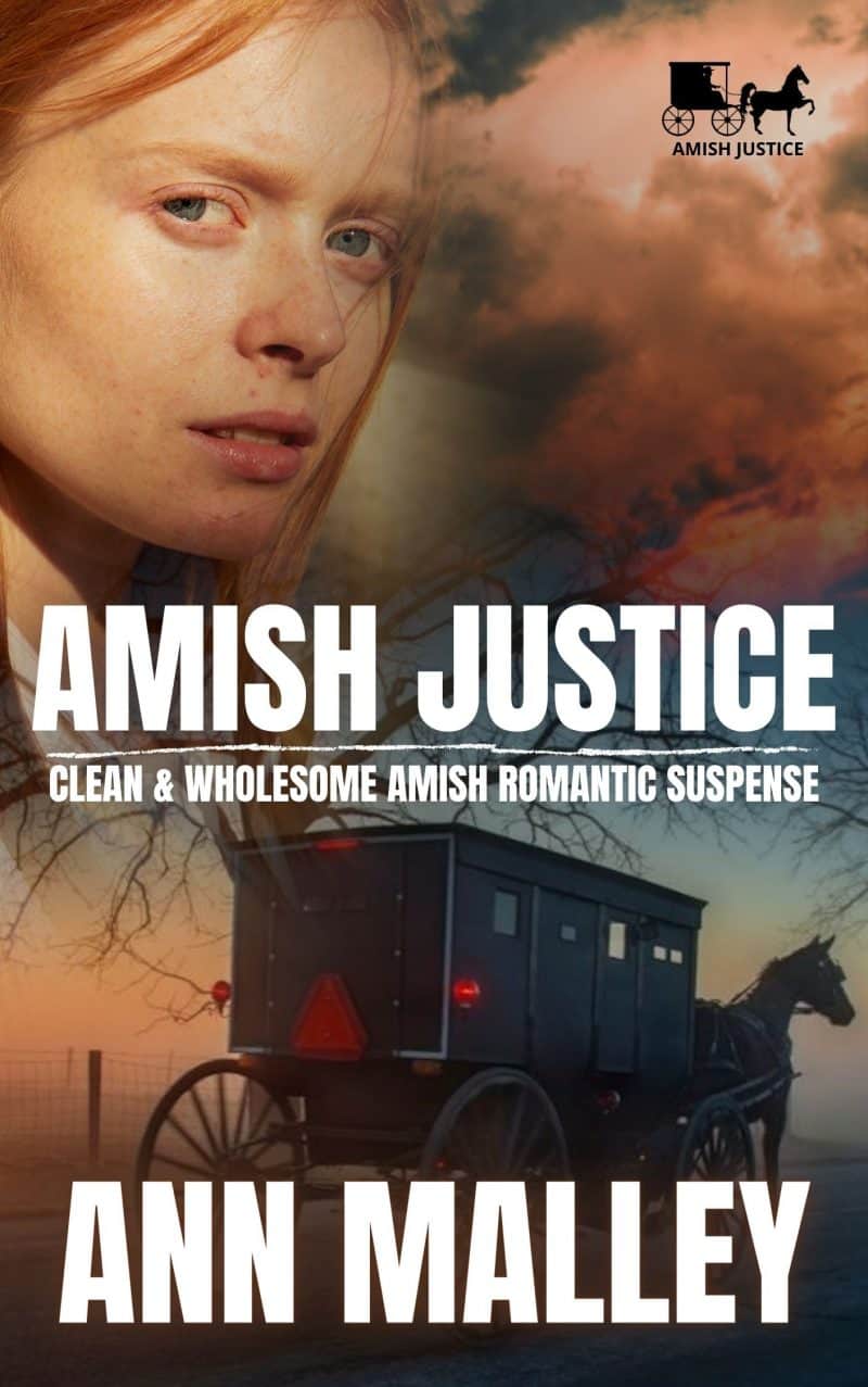 Cover for AMISH JUSTICE: Clean & Wholesome, Amish, Romantic Suspense