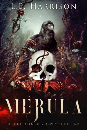 Cover for Merula (The Children of Corvus #2)