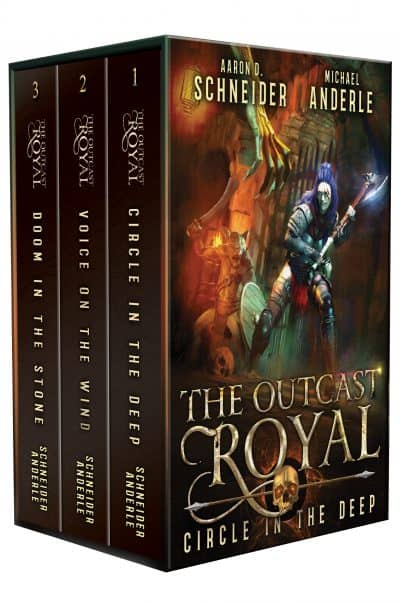 Cover for The Outcast Royal Complete Series Boxed Set: Books 1-3