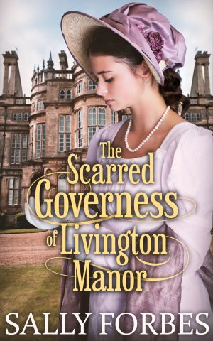 Cover for The Scarred Governess of Livington Manor