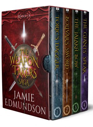 Cover for The Weapon Takers Saga