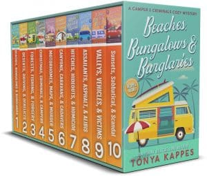 Cover for A Camper and Criminals Cozy Mystery: All Ten Books : Box Sets Book 1